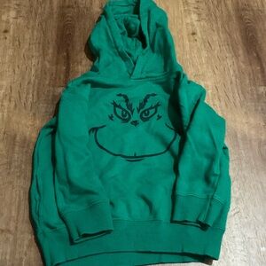 Grinch toddler hoodie
